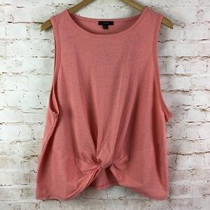 J. Crew slub twist top xxl